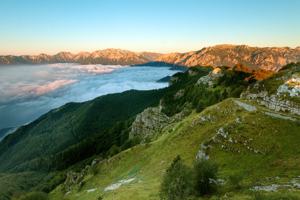 sentiero monte valli